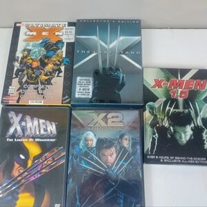Lot of Xmen DVD Movies and comics